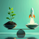 growing organically vs scaling aggressively